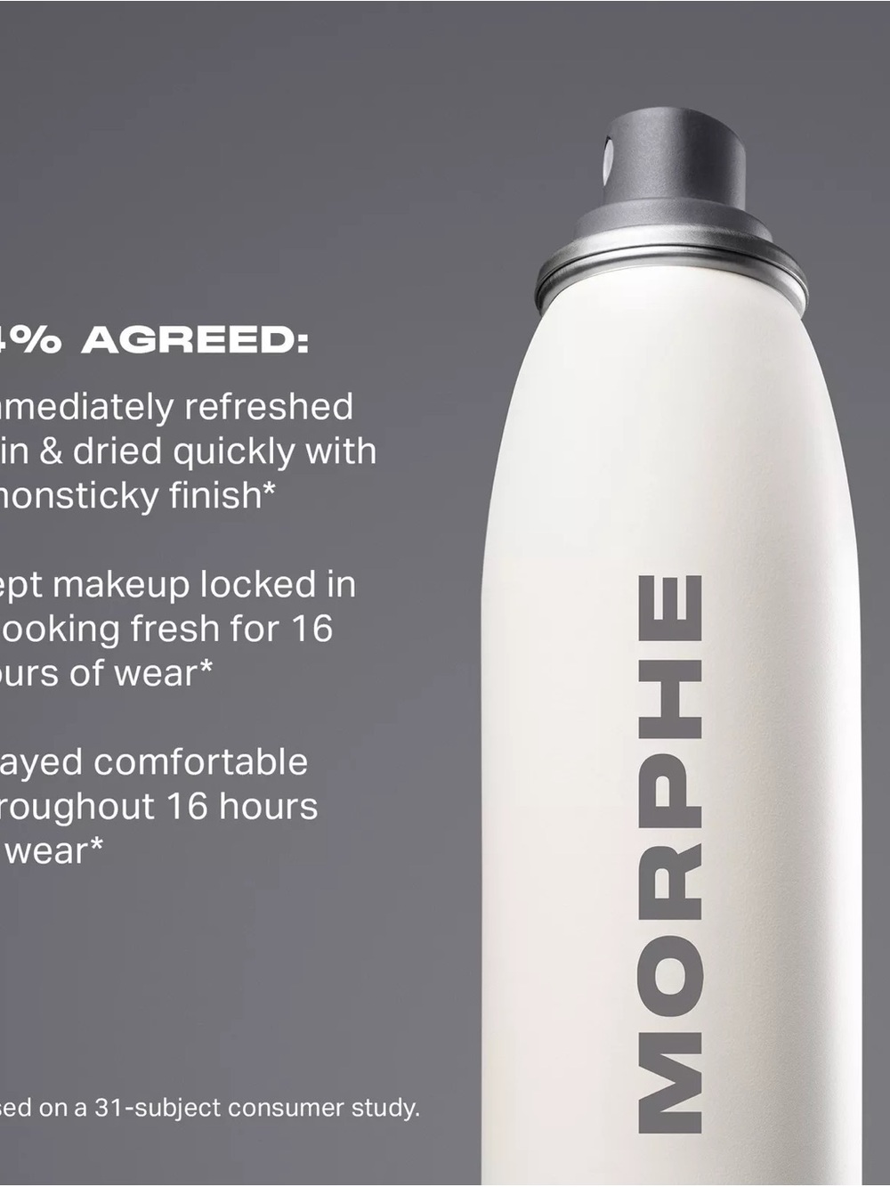 Morphe Lifeproof Continuous Setting Mist w/ Limited Edition PR Display Box | New - Picture 3 of 3
